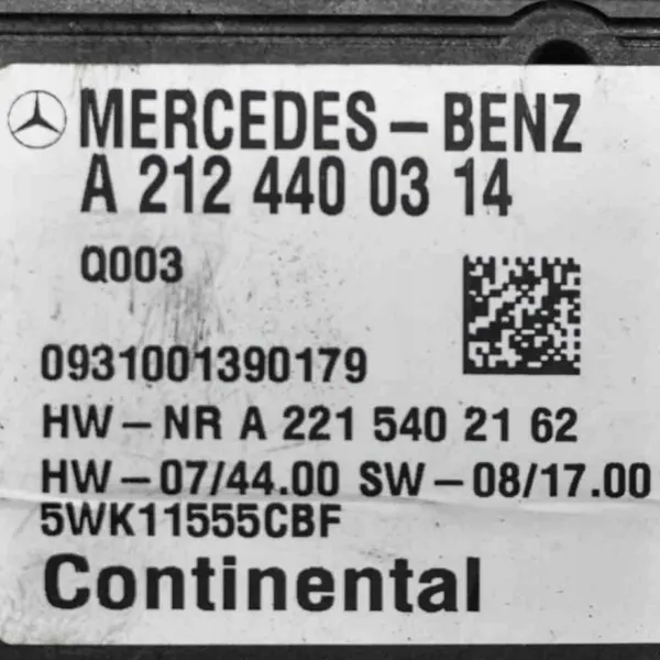 Controlador Bomba Combustible OEM 5WK11555CBF Mercedes-Benz image 4