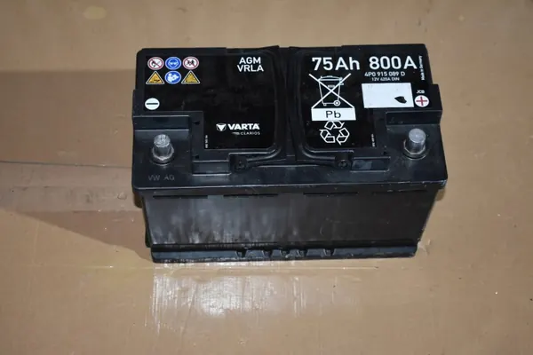 Gebrauchte Varta Batterie OEM 4P0915089D 75Ah image 2