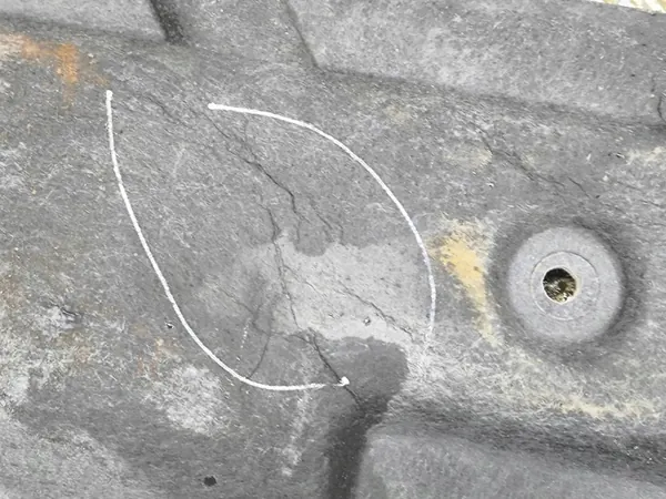 Renault Megane E-Tech 2022 Tampa do para-choque dianteiro / Absorvedor image 7