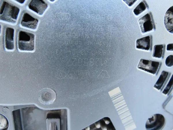 Vaihtovirtageneraattori Volvo 2.0 D 2013-2018 OE 31285627 image 7