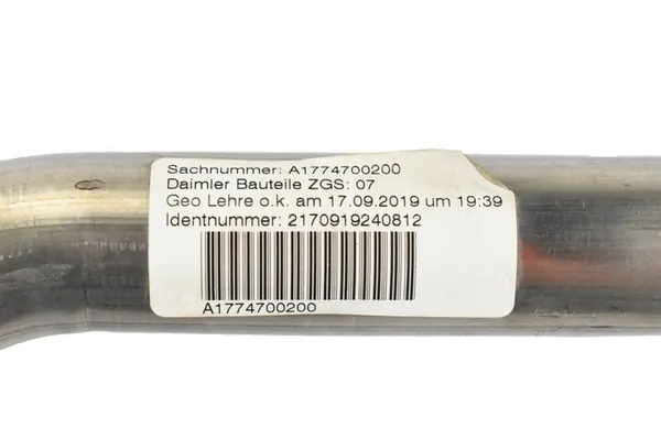 Tubería de llenado de combustible Mercedes Benz W177 image 3