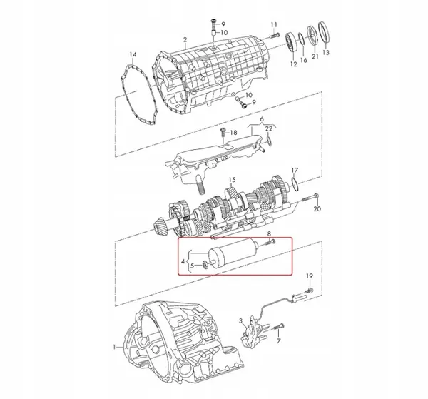 Accumulateur de pression 0CK DL382 S-tronic 0CK325295D image 5