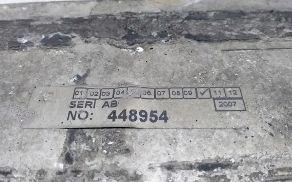 Radiatore Intercooler FIAT DOBLO MPV 1.9L Diesel OEM 448954 image 5