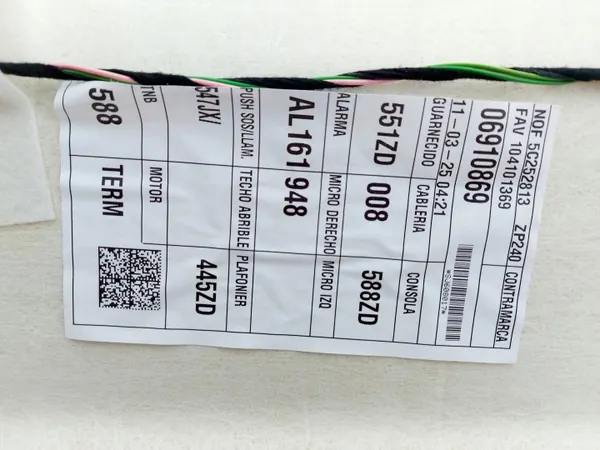 Katto Peugeot 2008 II GT LINE 2023 OEM 98528551ZD image 10