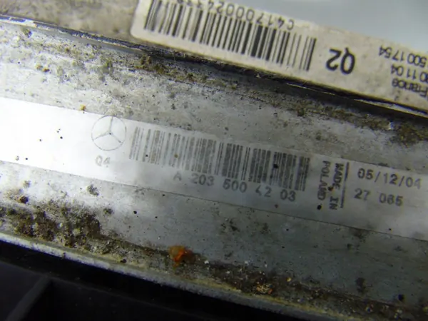 Kylarrubrik Mercedes SLK R171 3.0 3.5 A2035004203 image 9