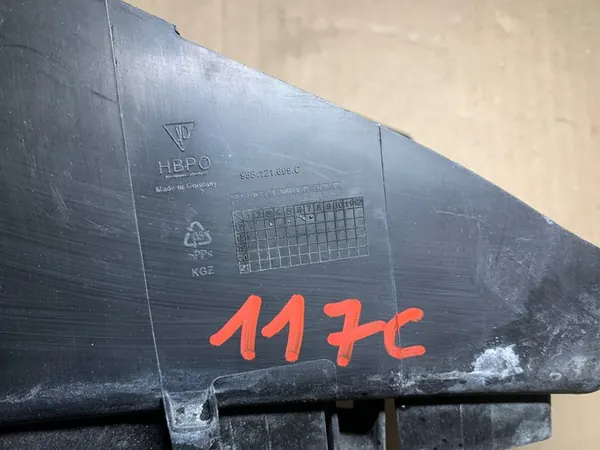 Linker bumper luchtgeleider Porsche Macan 95B121699C image 4