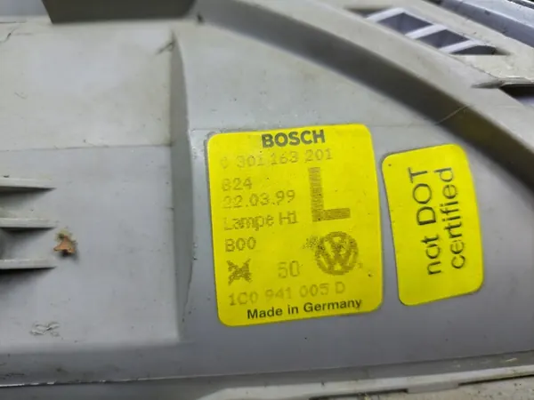 Vasen Etuvalaisin VW New Beetle 0301163201 1C0941005D image 5
