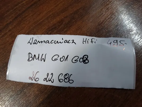 HiFi-förstärkare BMW OEM 2622686 55 - Begagnad image 4