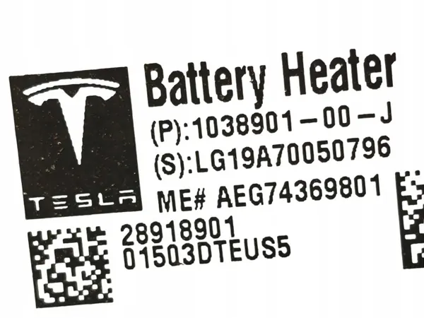 Aquecedor bateria Tesla Model S OEM 103890100J image 7