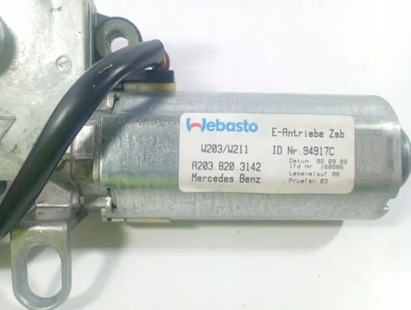 Motor de teto solar Mercedes OEM M3S115 MAR 00018274 image 5