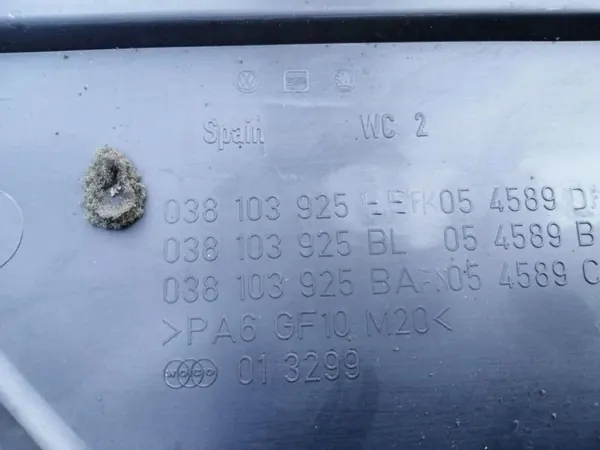 Tampa motor VW OEM 038103925EE para Polo 1.9L Diesel image 3