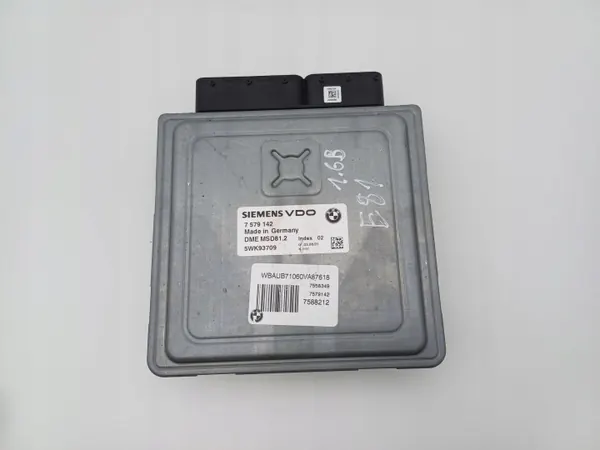 BMW Moottoritietokone OEM 7579142 1.6 Bensiini image 5