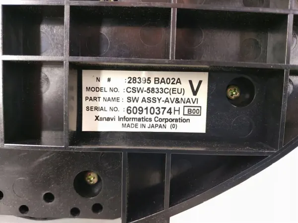 Nissan Primera AC-panel OEM CSW-5833C - Begagnad image 7