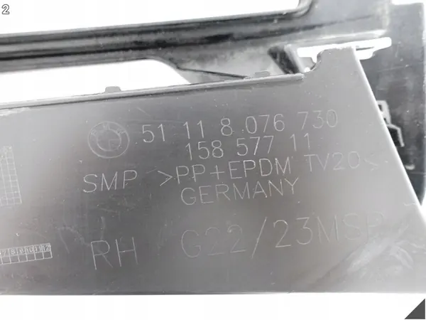 Griglia paraurti anteriore destro BMW 4 G22 G23 M-Paket 8076732 image 3