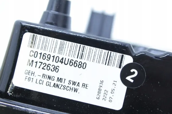 Anel fixação espelho direito quadro OEM 7308646 BMW image 8