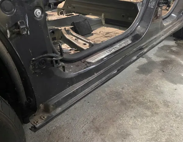 Vänster tröskel med stolpe Opel Astra K - OEM Opel Astra K próg lewy! próg image 3