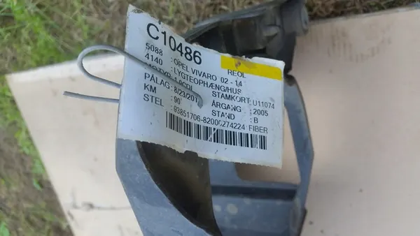 OPEL VIVARO RENAULT TRAFIC PAS OKULAR WZMOCNIENIE 93851706-82000274224 image 3