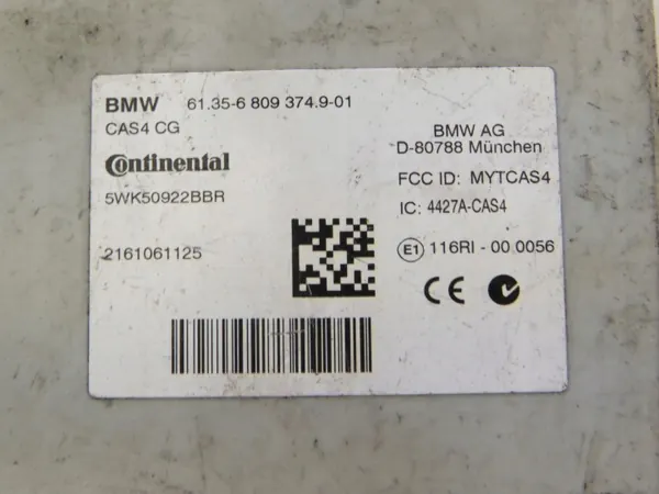 Module CAS4 BMW OEM 360169619 pour X3 F25 14-17 image 6