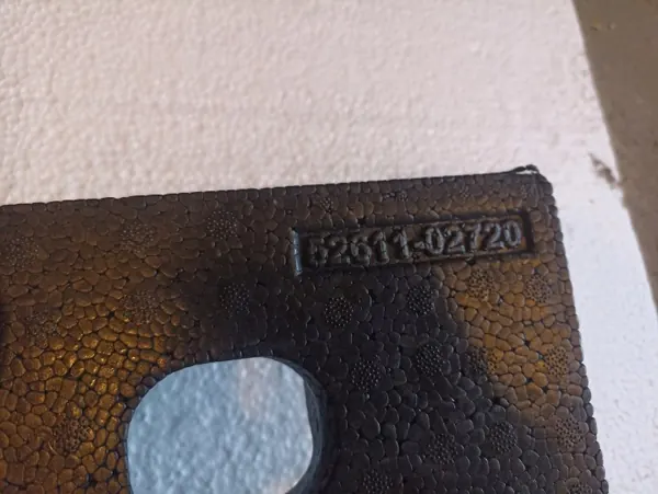 Toyota Corolla E21 voorbumperabsorber OEM 52611-02720 image 3