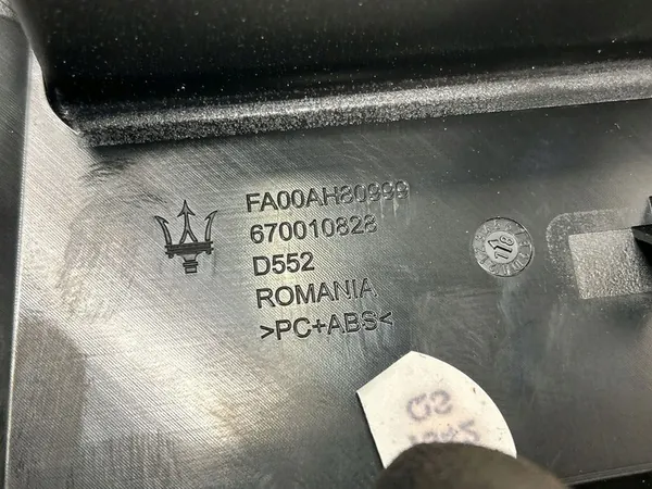 Maserati Ghibli 2014 Élément de tableau de bord image 8