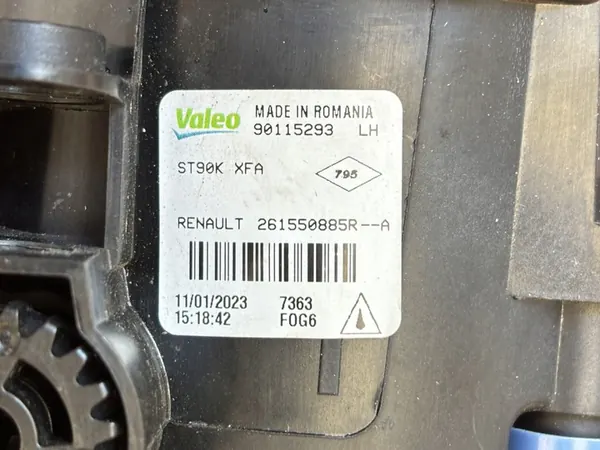 FARO HALÓGENO ESQUERDO RENAULT CLIO 4 IV 261550885R image 6