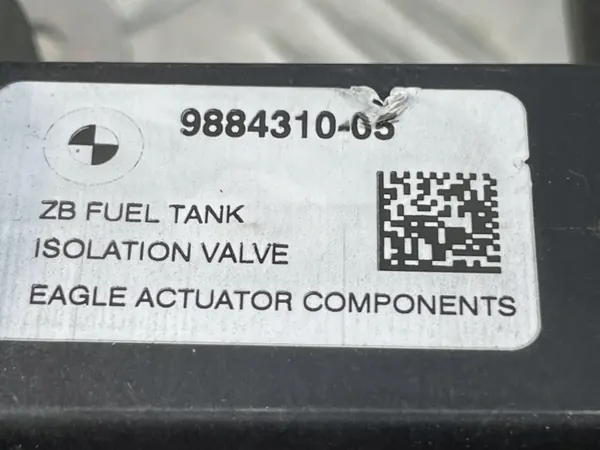 BMW U06 U11 Bränsle Avstängningsventil OEM 9884310 image 7