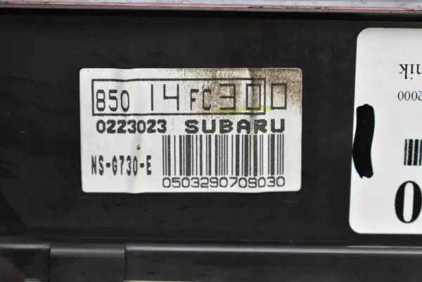 Compteur OEM 85014FC300 pour Subaru Forester image 6