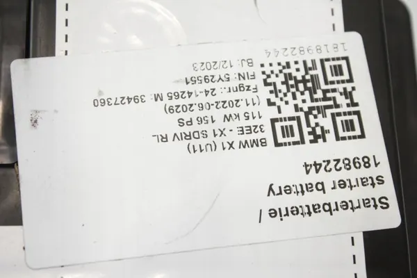 AGM-Batterie 12V 60Ah 660A BMW MINI 2023 image 3