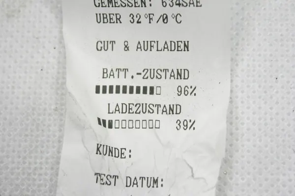 AGM-Batterie 12V 60Ah 660A BMW MINI 2023 image 5