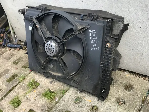 MERCEDES W210 2.2 CDI AUTOMATISCH KOELER VENTILATOR image 3