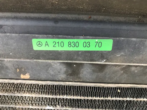 MERCEDES W210 2.2 CDI AUTOMATISCH KOELER VENTILATOR image 6