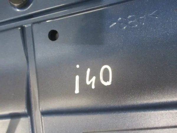 OEM Kofferbakklep Afwerking met 3e Stoplicht Hyundai i40 image 8