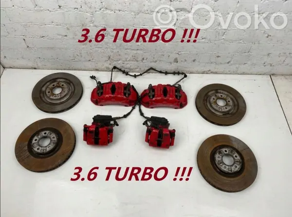 Conjunto discos e pinças Porsche Macan OEM 95B615106E image 2