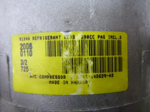 Compressor de ar condicionado Transit MK7 Ducato III Jumper 2.2 TDCI HDI OEM image 8