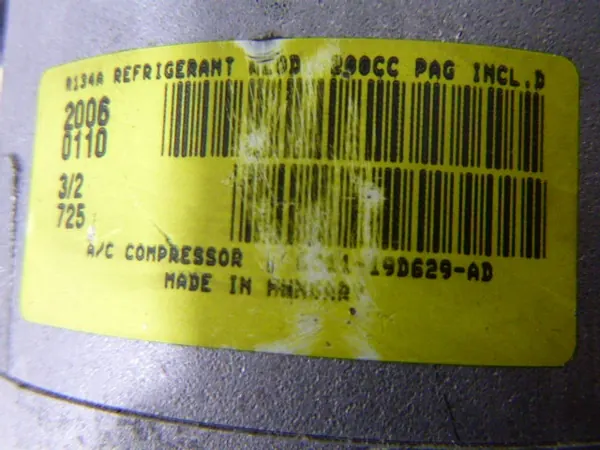 Compressor de ar condicionado Transit MK7 Ducato III Jumper 2.2 TDCI HDI OEM image 9