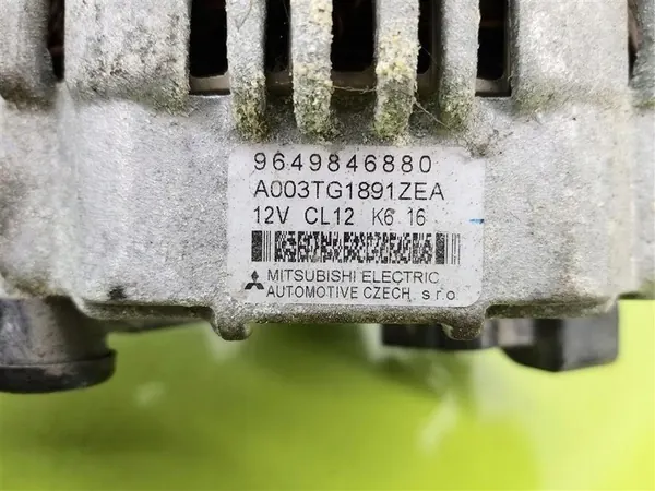 Alternaattori Peugeot 307 I 2.0B 2001-2008 MITSUBISHI image 8