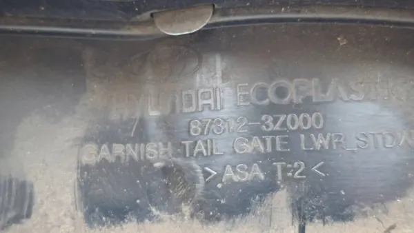 OEM 873123Z000 Bagageluckans Kromlist för Hyundai i40 image 5