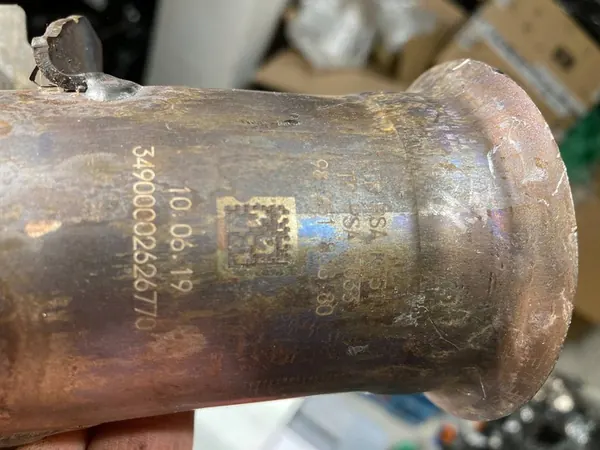 Peugeot 208 2021 Filtro DPF Catalisador OEM 9826183880 image 7