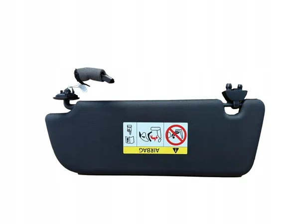 Audi A6 A7 rechter zonneklep OEM 4K0857552A Gebruikt image 2