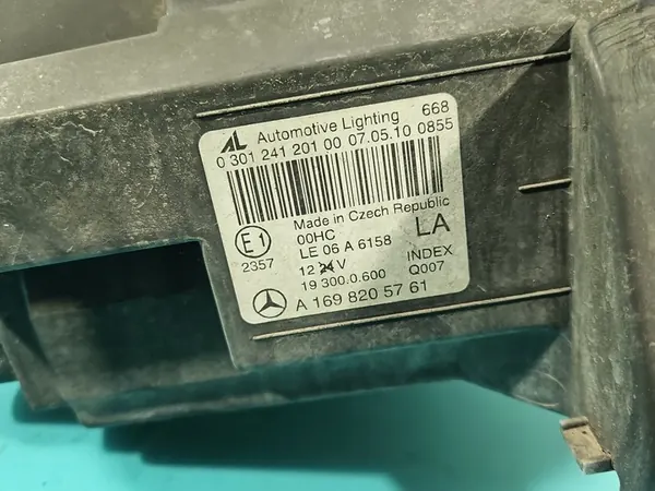 Linker koplamp Mercedes W169 Europa 08-12 A1698205761 image 6