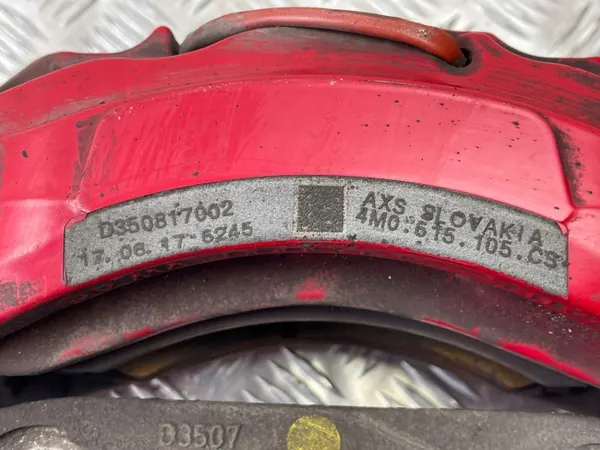 Audi SQ7 Remschijf & Caliper Set OEM 4M0615105CS image 3