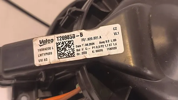 Ventilador de Cabine SKODA SCALA 2Q1820021A image 3