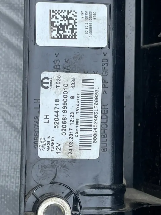 Fiat Doblo 2015- Luz Trasera Izquierda Nueva image 2