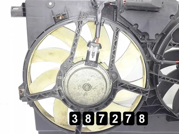 Ventilateur de radiateur Opel Vectra 2005 avec carénage 13167335 image 4