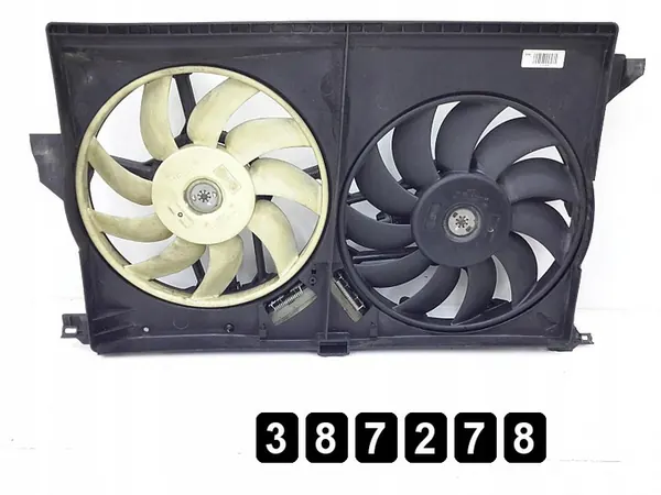 Ventilateur de radiateur Opel Vectra 2005 avec carénage 13167335 image 5