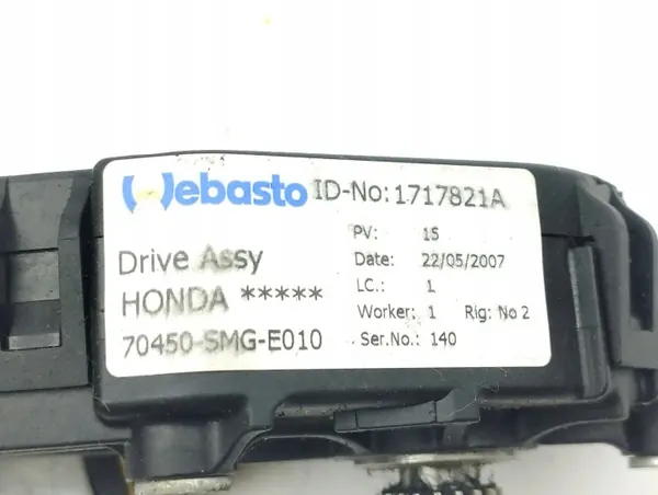 Motor de teto solar OEM 70450SMGE010 para Honda CR-V 2008 image 3