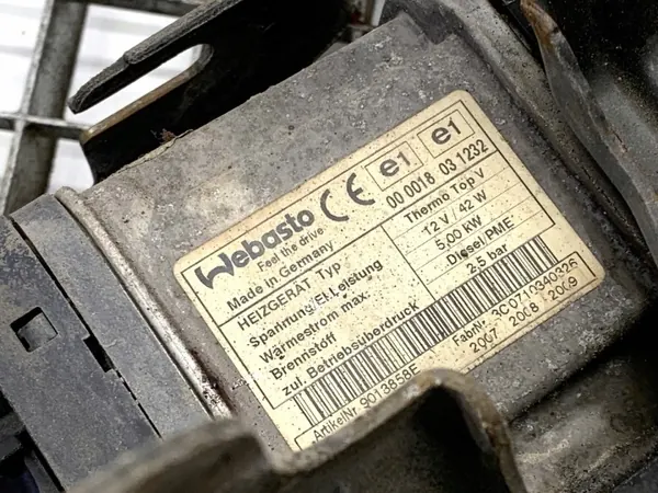 Webasto VW Touran 1T0955195B Minivan 1.9 03-10 OEM image 5