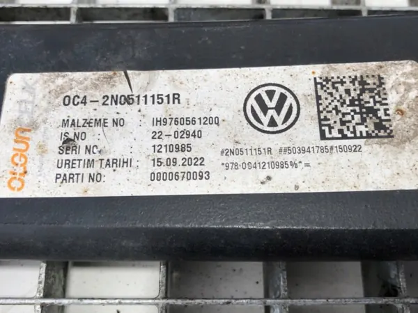 OEM 2N0511151R Etu-Oikea Jousi VW Crafter II:lle image 4