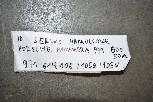 Servofreno Porsche OE OEM 971614106 Usado image 3