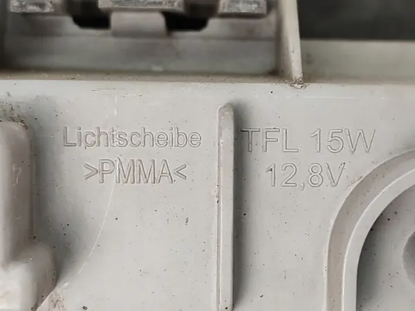 Grille de Pare-Chocs Droit Avant Halogène Chrome Mercedes W212 image 7